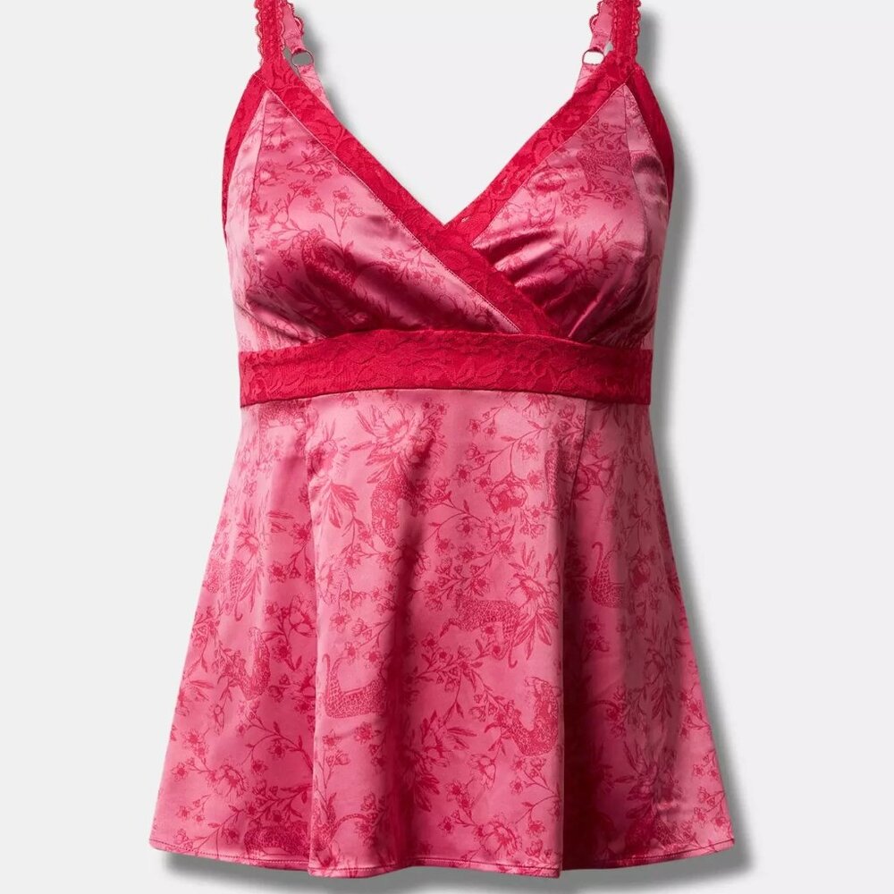 Torrid x Betsey Johnson Lace Inset Cami 3X - Picture 5 of 5